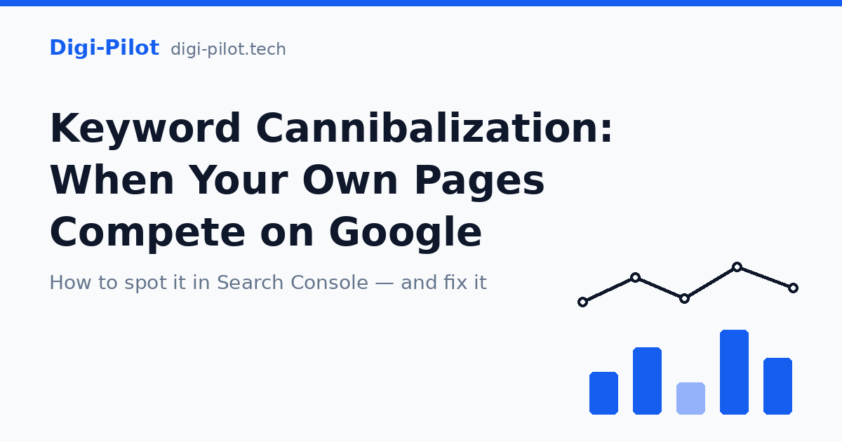 Keyword Cannibalization: When Your Own Pages Compete on Google
