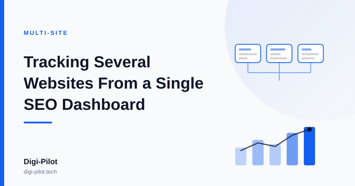 Tracking Several Websites From a Single SEO Dashboard